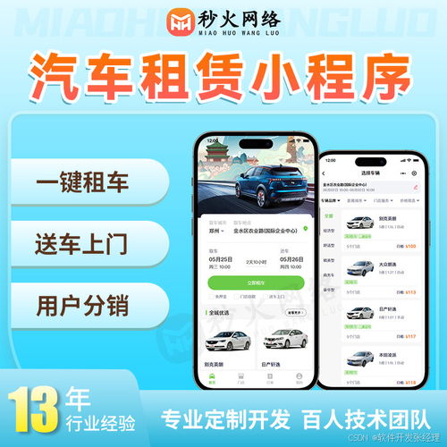 汽車租賃小程序定制開發(fā)核心功能模塊